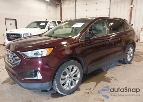 2019 Ford Edge Titanium from USA, damaged, VIN 2FMPK4K91KBB46058